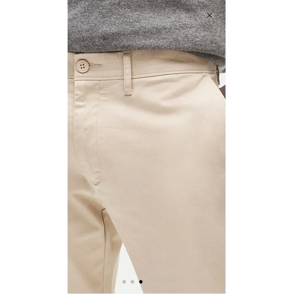 NWOT J. Crew 484 Slim-Fit Stretch Chino Pant Beige 34/32